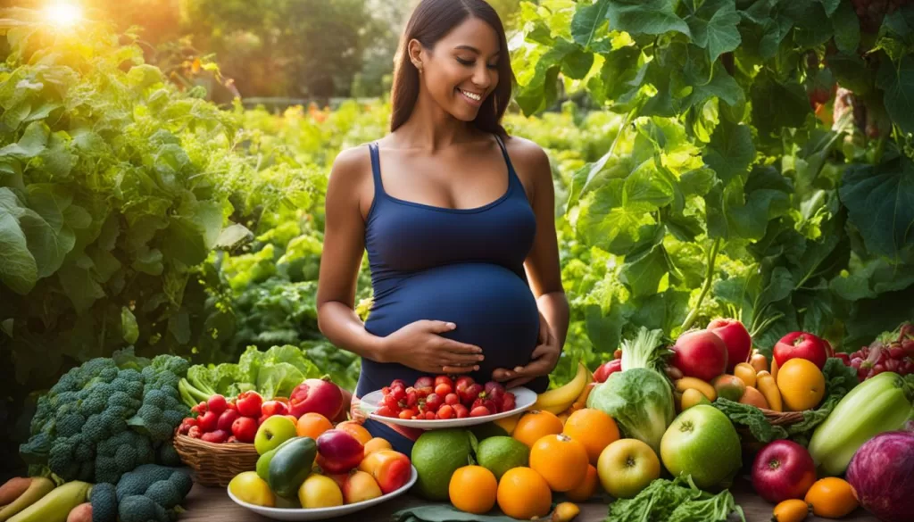 Alimentação saudável na gravidez