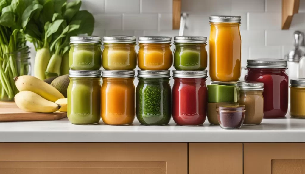produtos alimentação do bebê