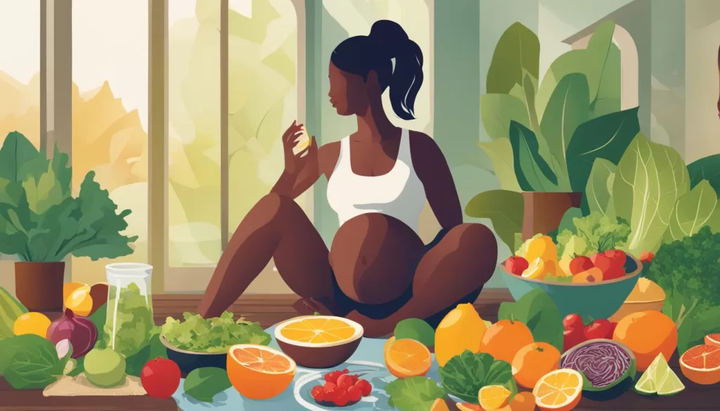 Alimentação saudável durante a gestação