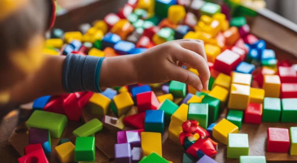 Brinquedos de empilhar e encaixar