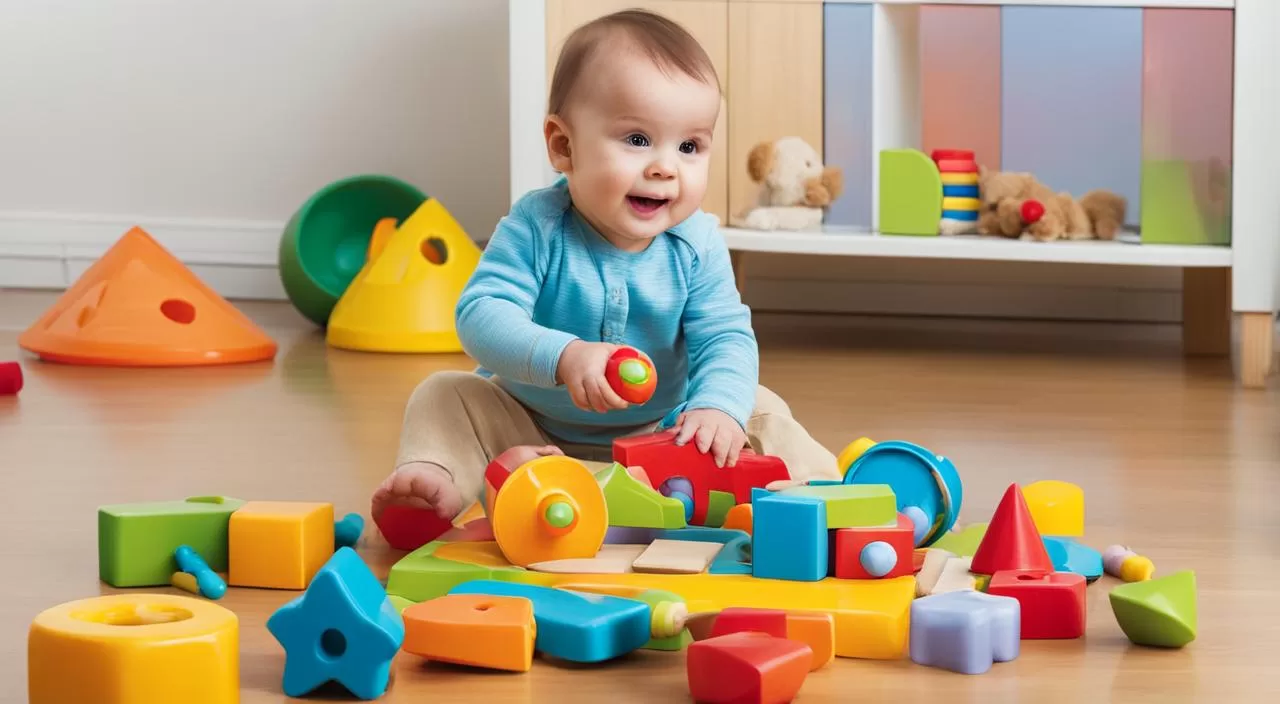 Aprender brincando! 10 brinquedos educativos para bebês de 1 ano
