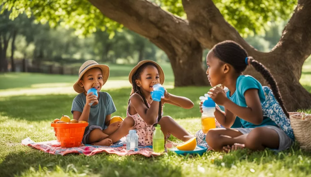 prevenção de doenças de verão em crianças
