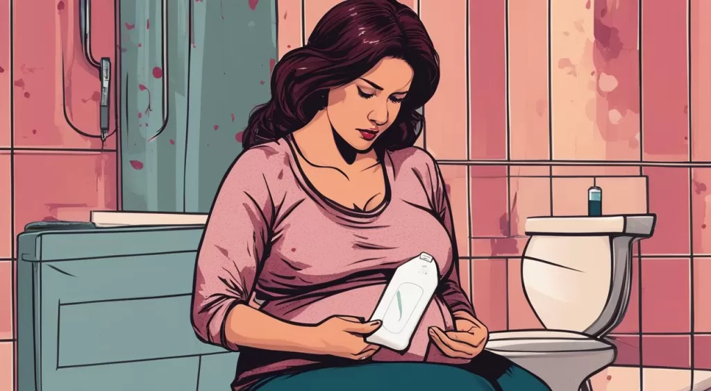 possibilidade de menstruar grávida